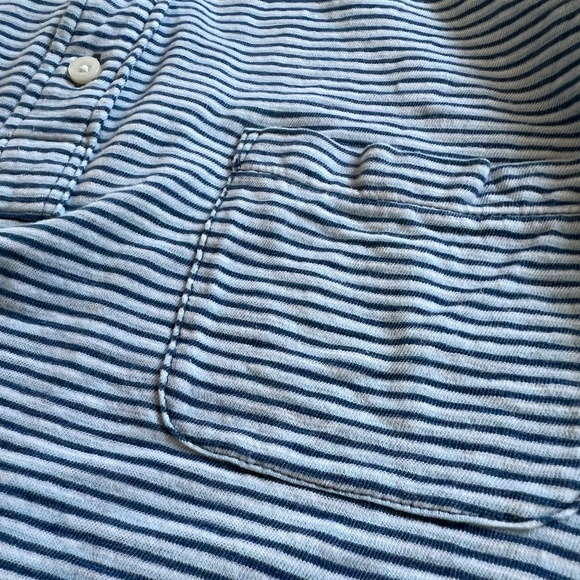 Faherty Brand Short-Sleeve Indigo Polo - Picture 2 of 6